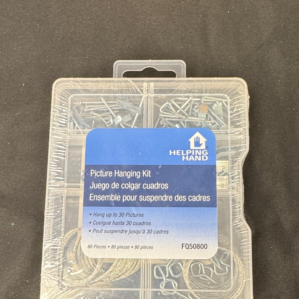 Picture Hanging Kit - Silver